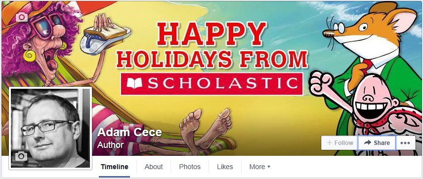 Adam Cece Facebook Author Page